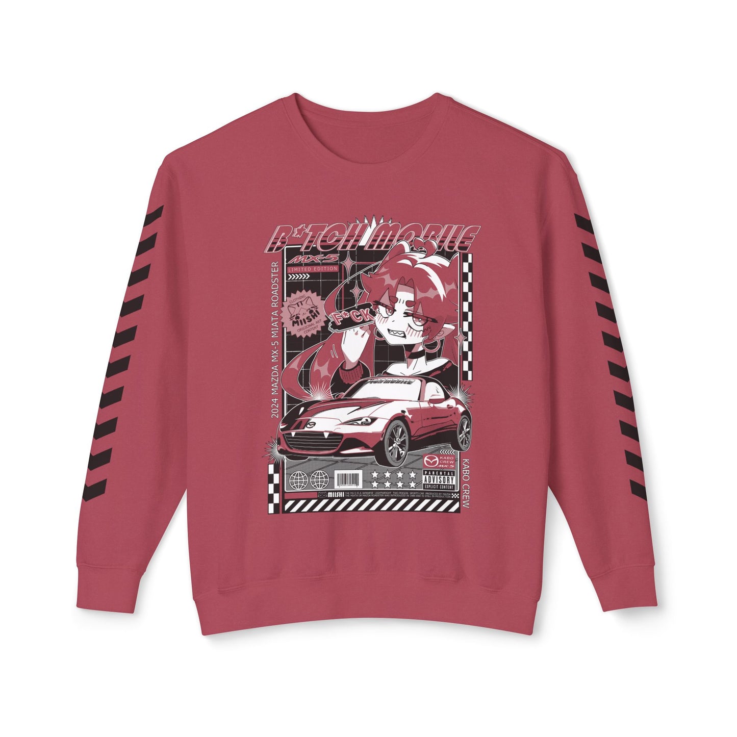 B*tch Mobile JDM Crewneck Sweatshirt