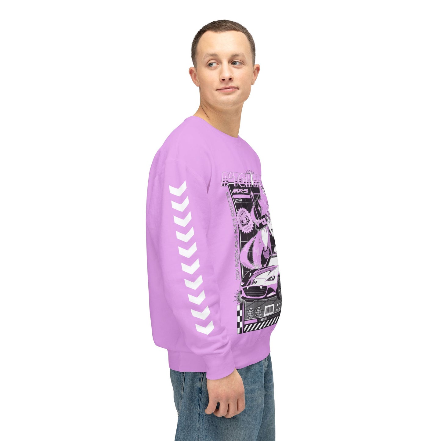 B*tch Mobile JDM Crewneck Sweatshirt