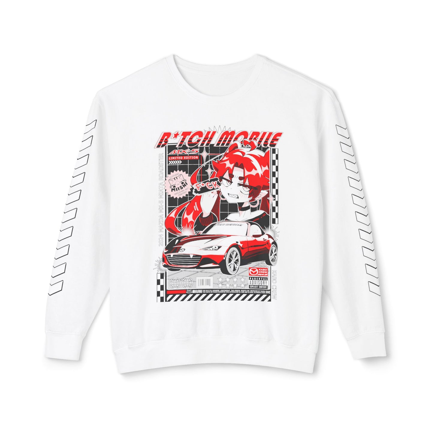 B*tch Mobile JDM Crewneck Sweatshirt