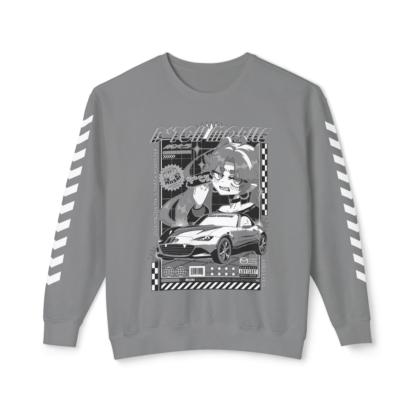 B*tch Mobile JDM Crewneck Sweatshirt