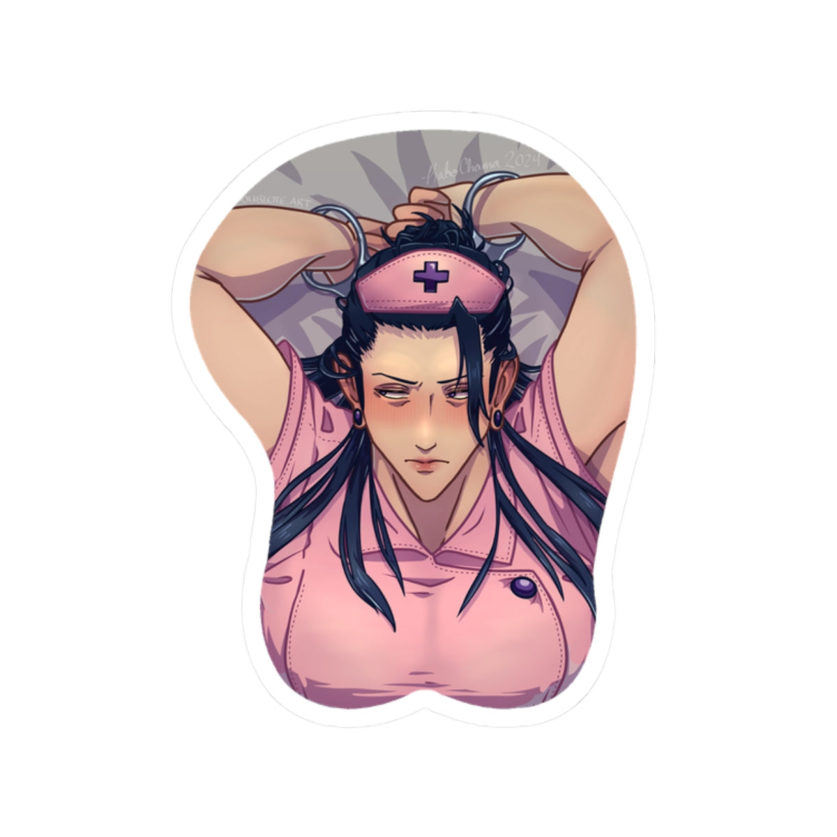 Suguru Geto Nurse Kiss-Cut Stickers