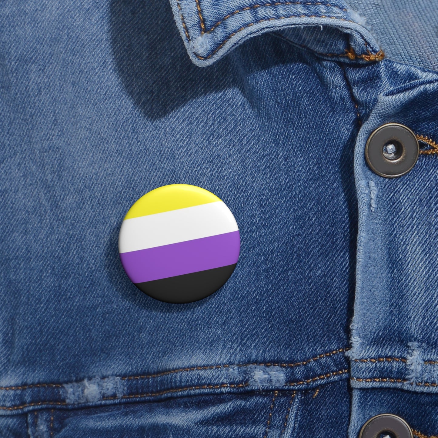 Non-Binary Pin Button