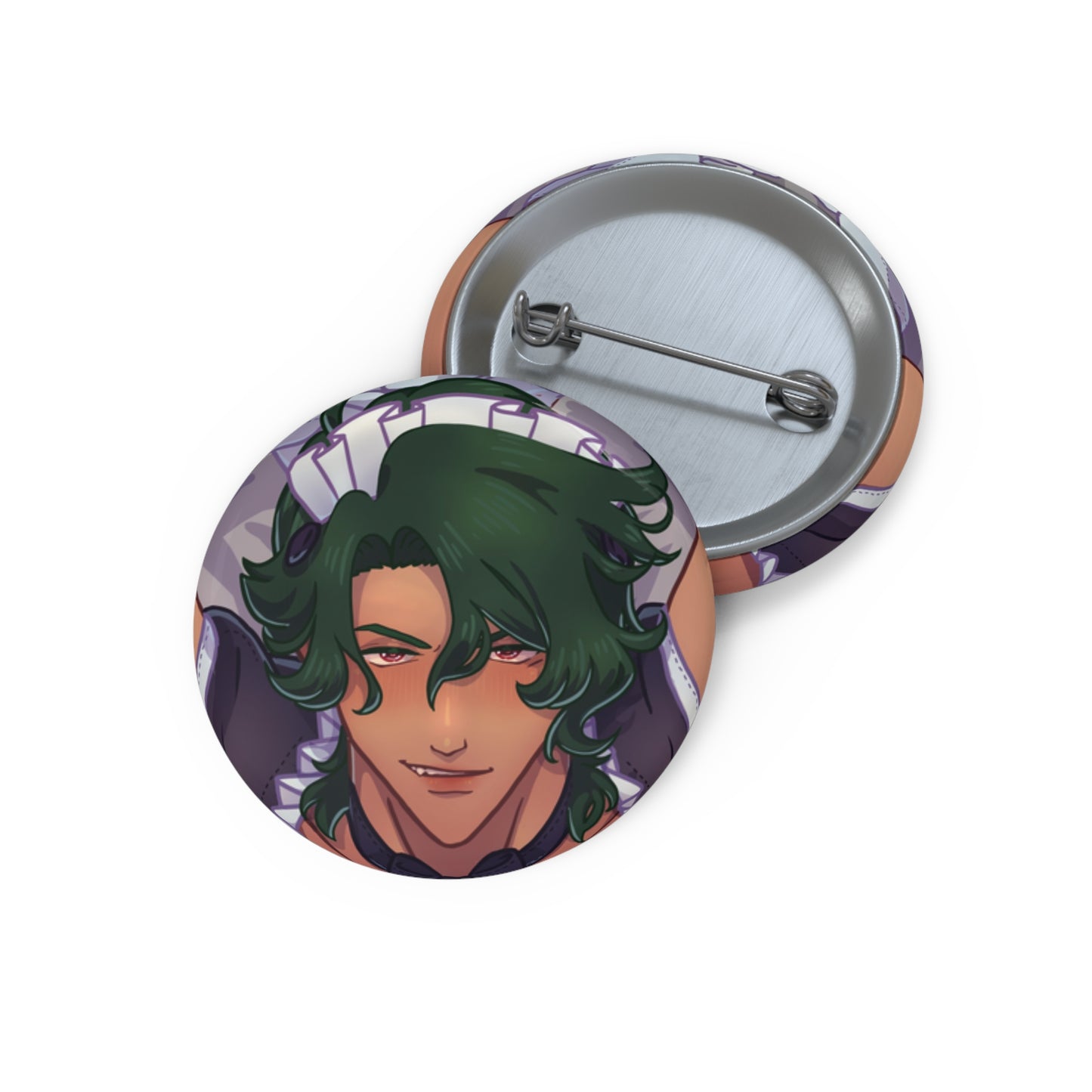 Kojiro Nanjo Maid Uniform Pin Button, Gifts for Joe Simps, Skater Men, Sexy Boba Mousepad Anime Men Presents