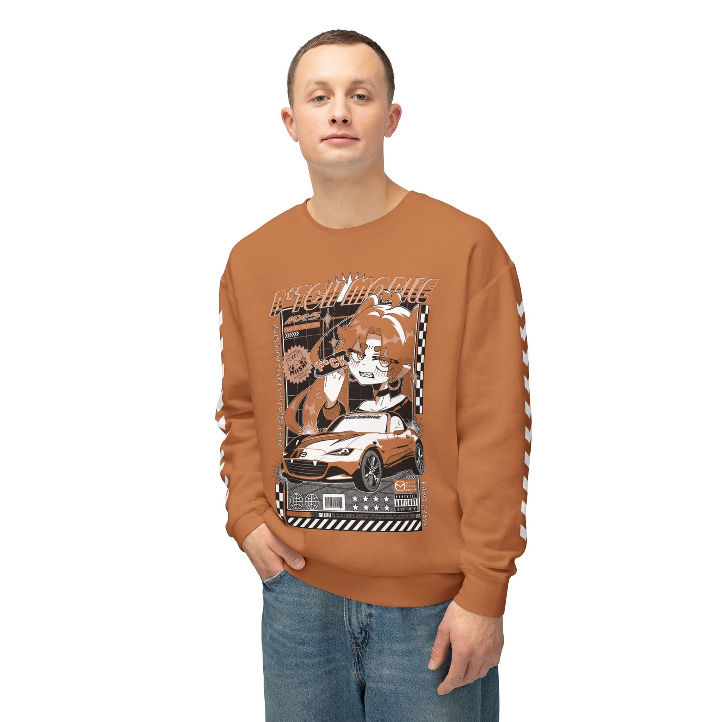 B*tch Mobile JDM Crewneck Sweatshirt