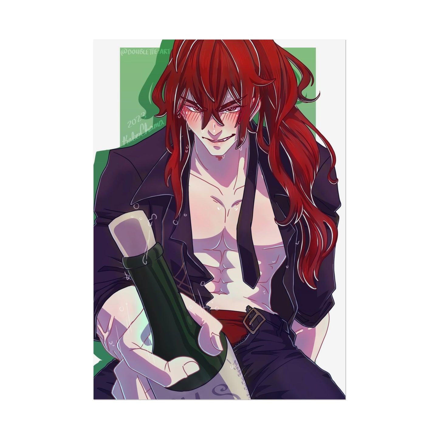 Spicy Wine Diluc Genshin Impact, Diluc Simp gifts, Diluc simp presents, Genshin Impact Lovers, Diluc Lovers, Diluc Presents, Diluc Gifts