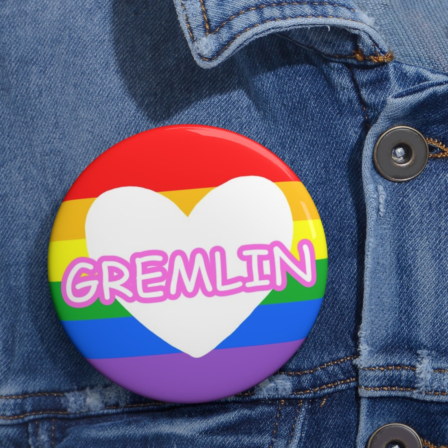 Gremlin Pin Button