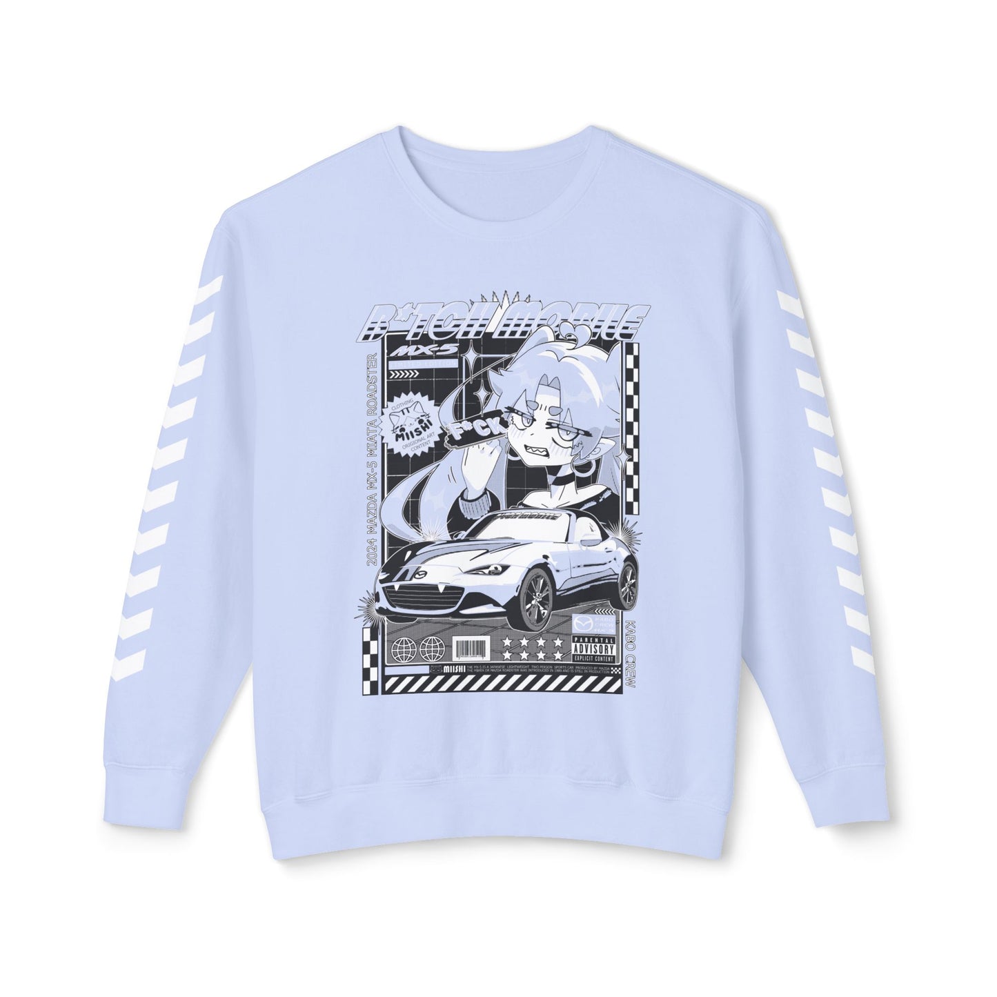 B*tch Mobile JDM Crewneck Sweatshirt