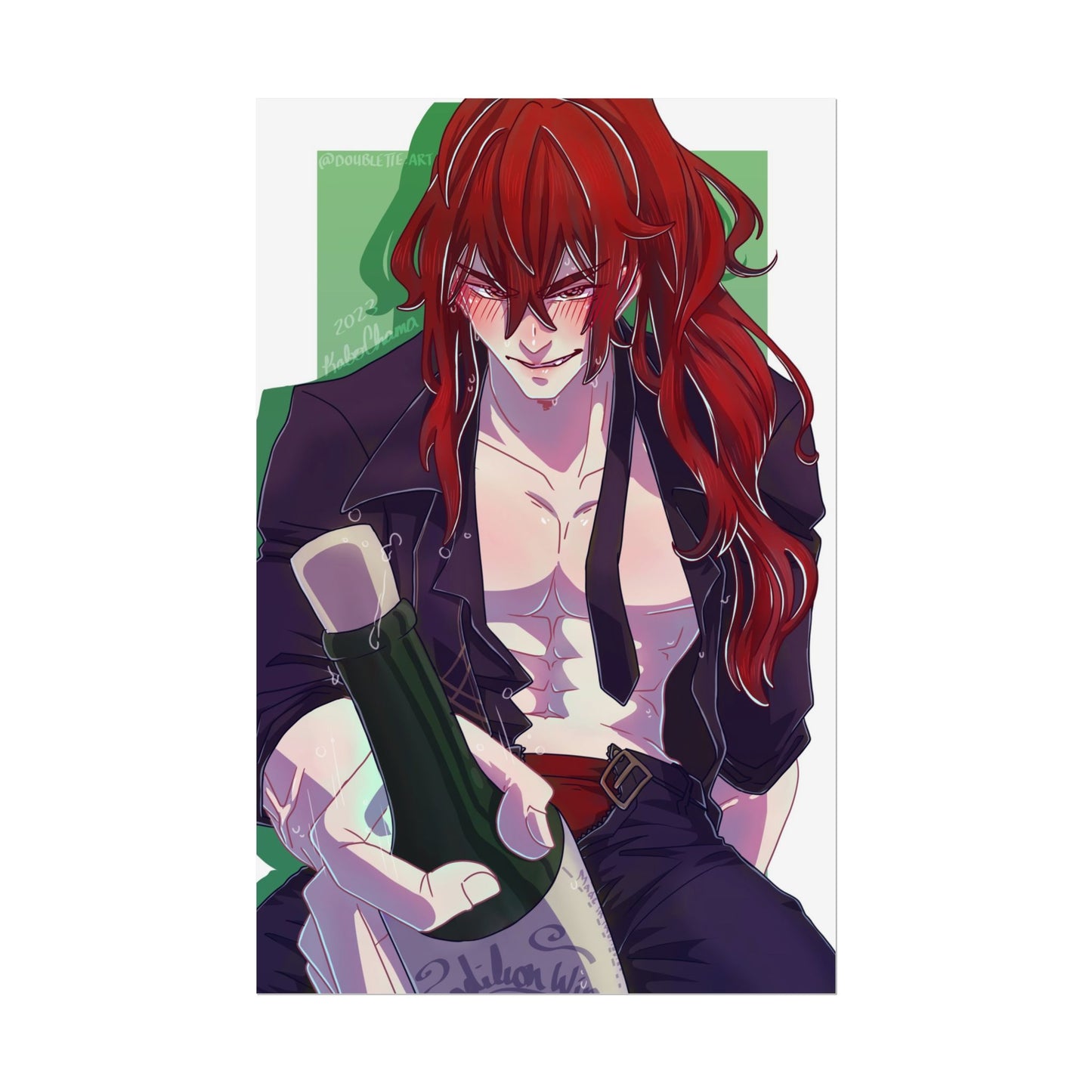 Spicy Wine Diluc Genshin Impact, Diluc Simp gifts, Diluc simp presents, Genshin Impact Lovers, Diluc Lovers, Diluc Presents, Diluc Gifts