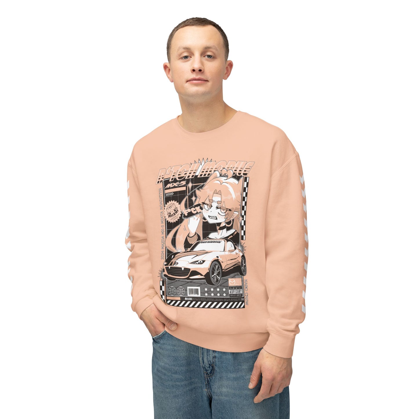 B*tch Mobile JDM Crewneck Sweatshirt