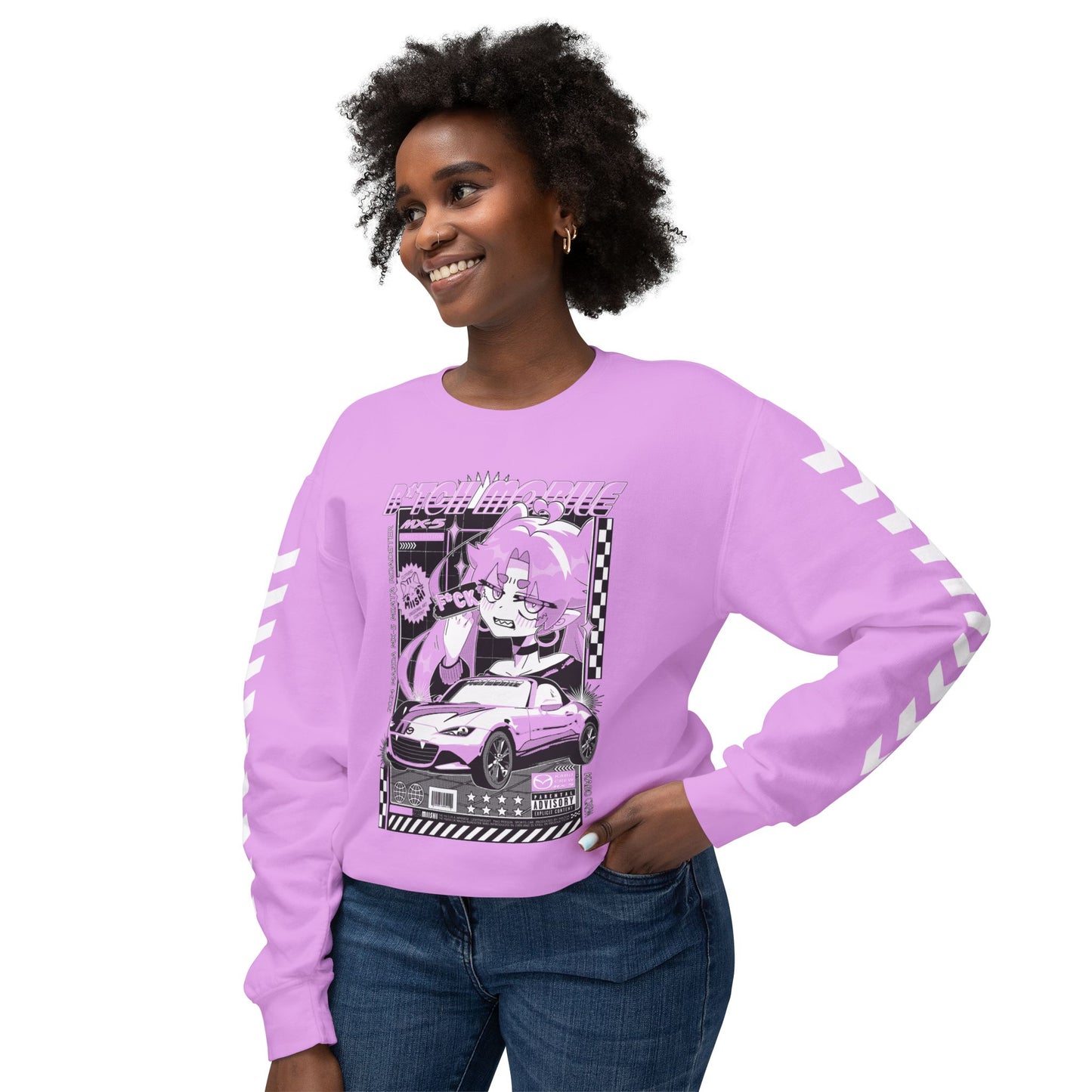 B*tch Mobile JDM Crewneck Sweatshirt