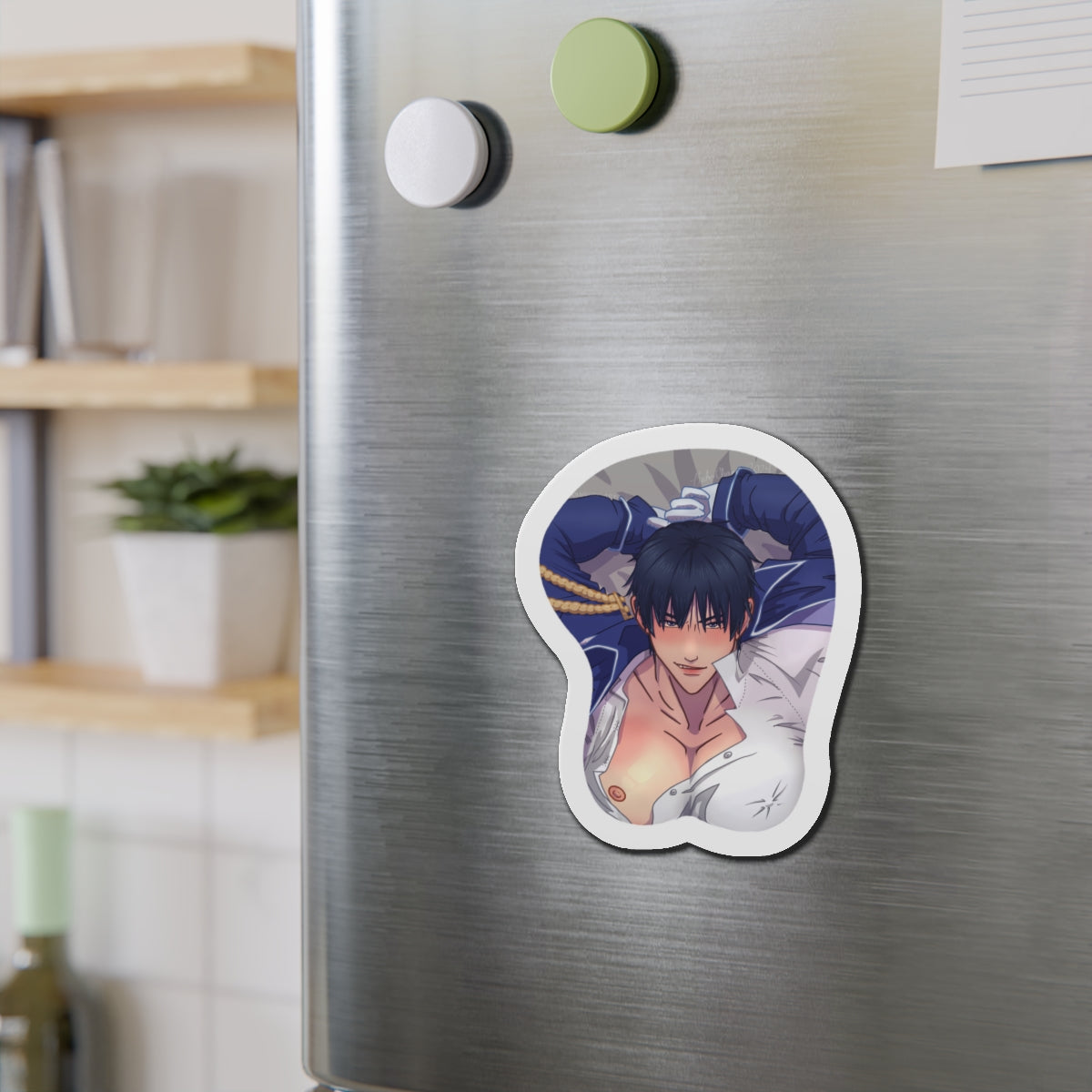 Roy Mustnang Die-Cut Magnets