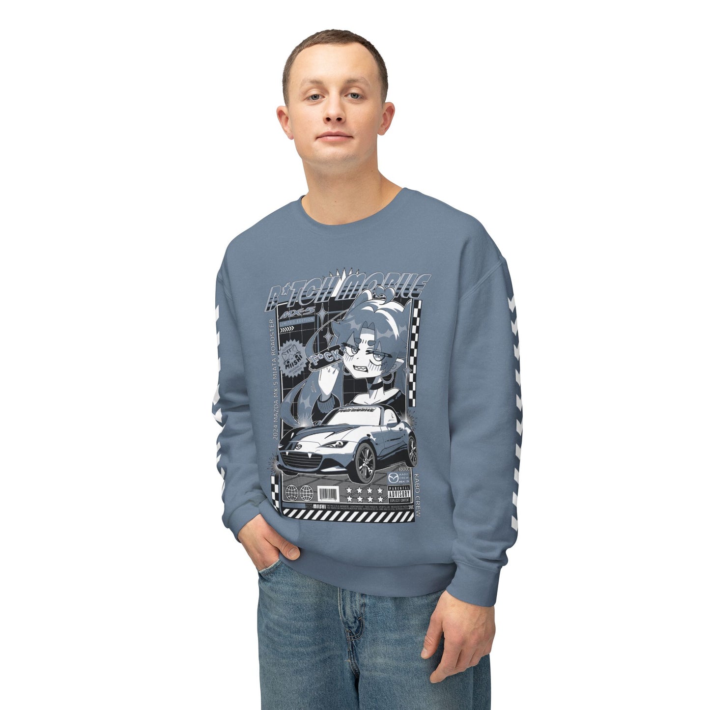 B*tch Mobile JDM Crewneck Sweatshirt