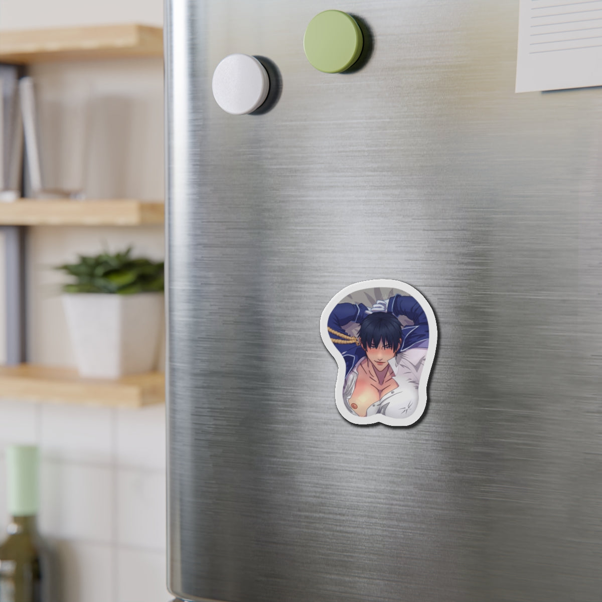 Roy Mustnang Die-Cut Magnets