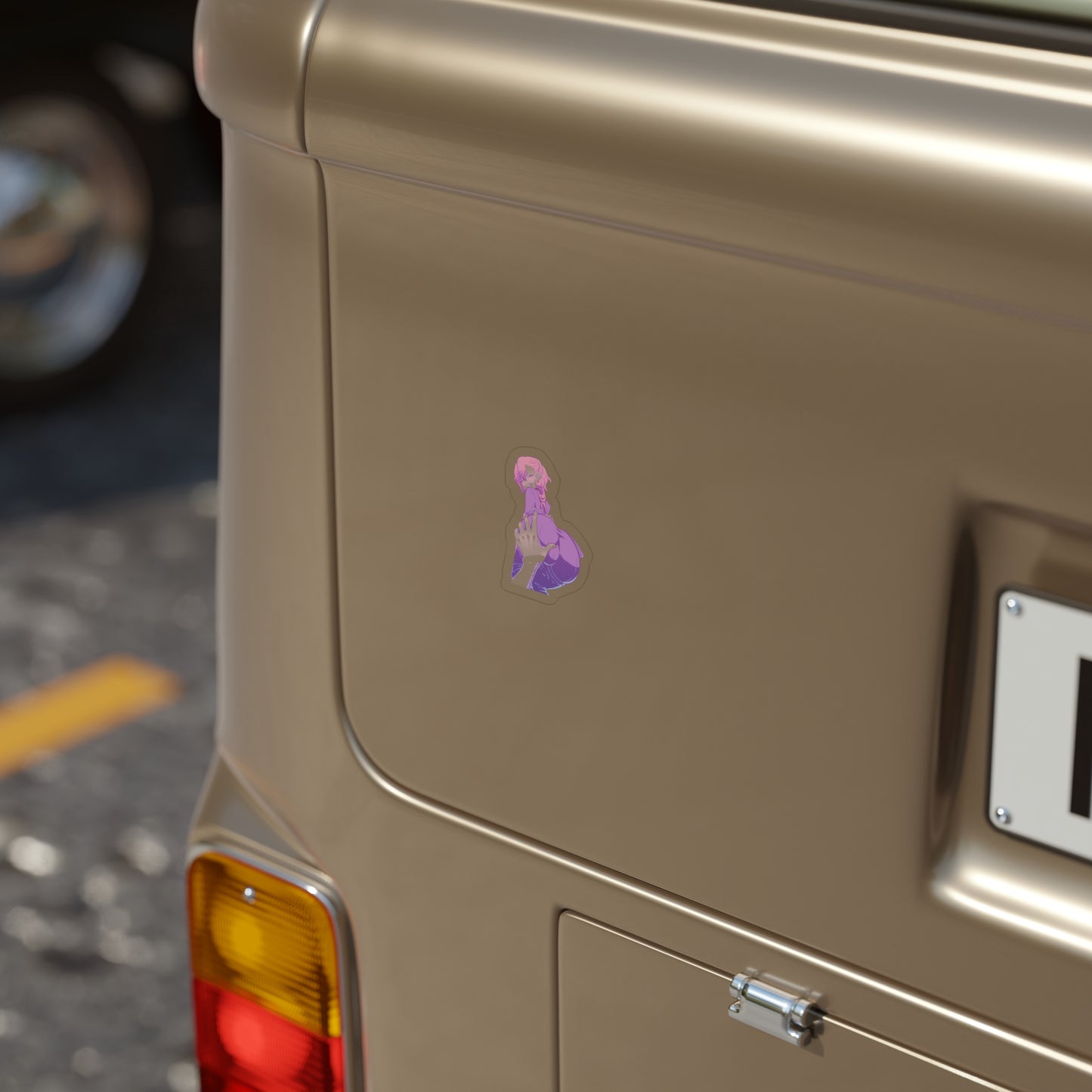 Chuuya Nakahara Peach Transparent Decal