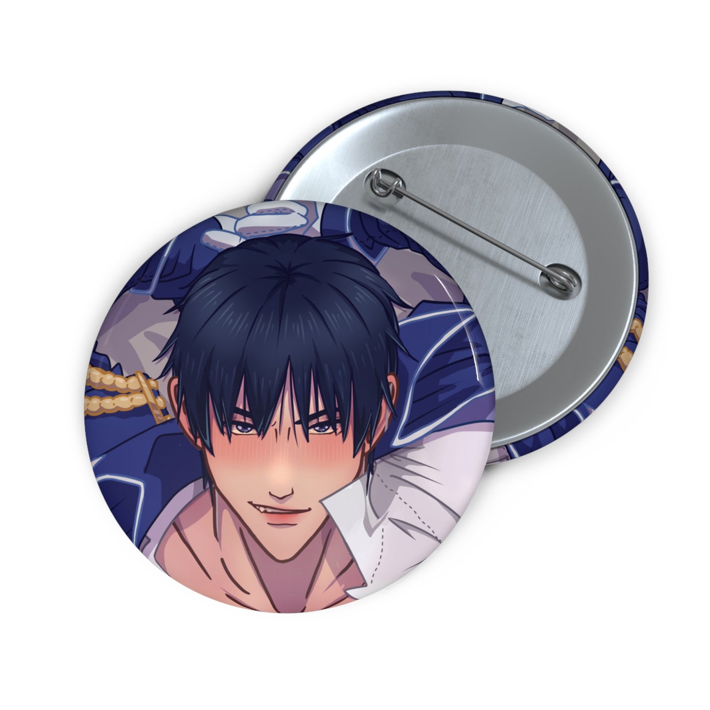 Roy Mustang Military Uniform Pin Botton