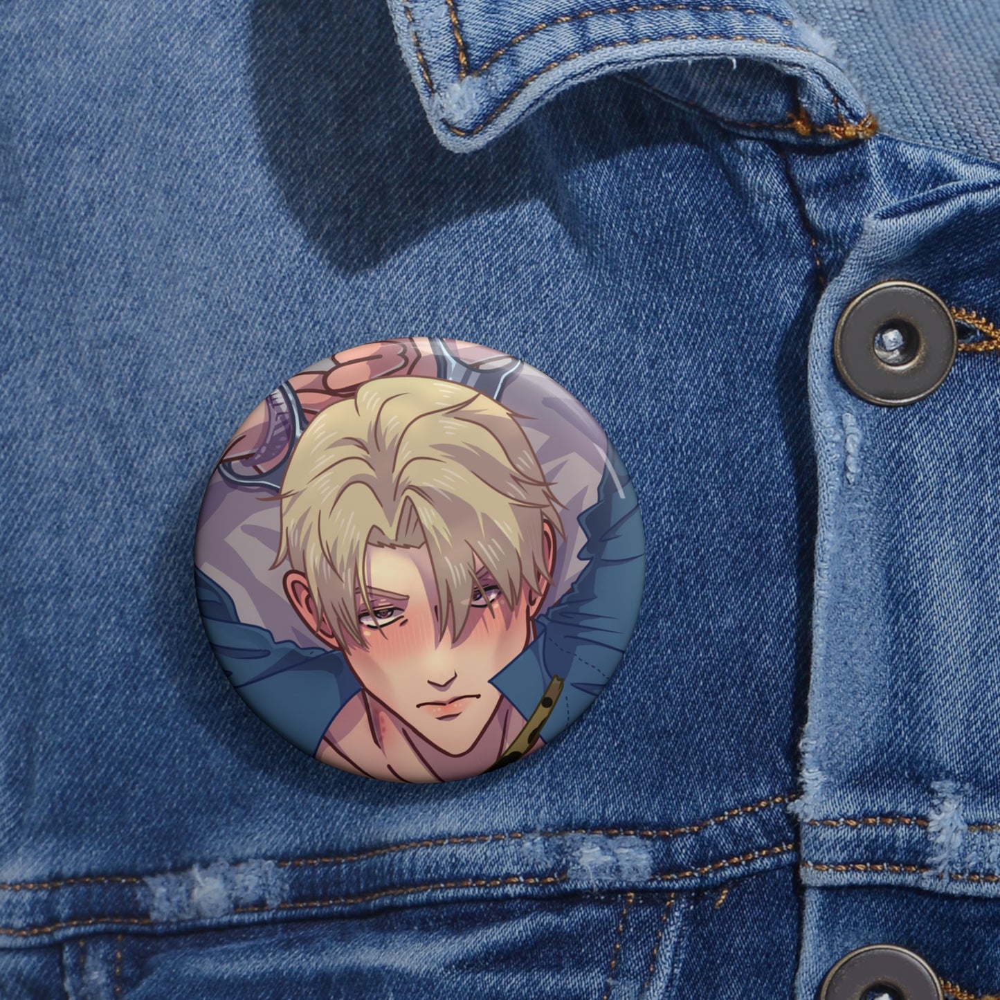 Nanami Kento Pin Button