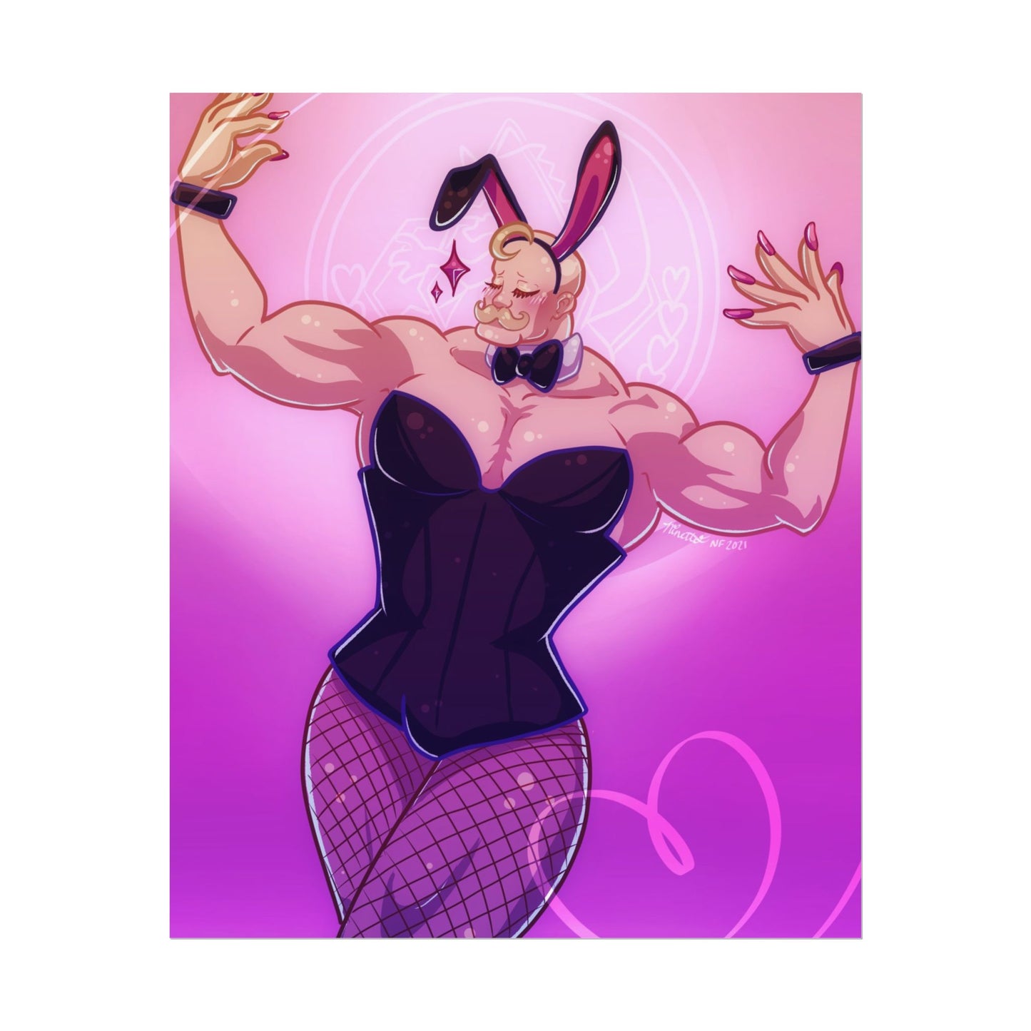 Major Armstrong Bunny Suit PRINT