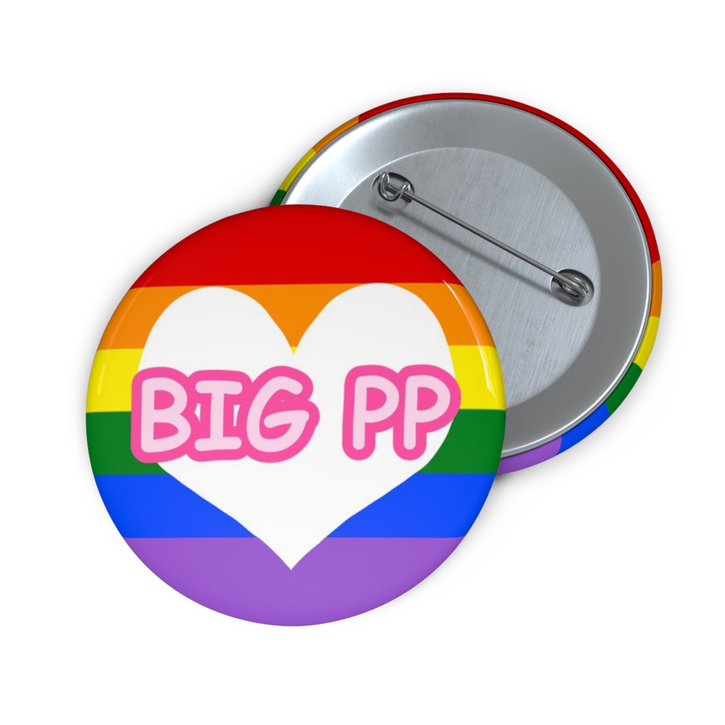 Big PP Pin Button
