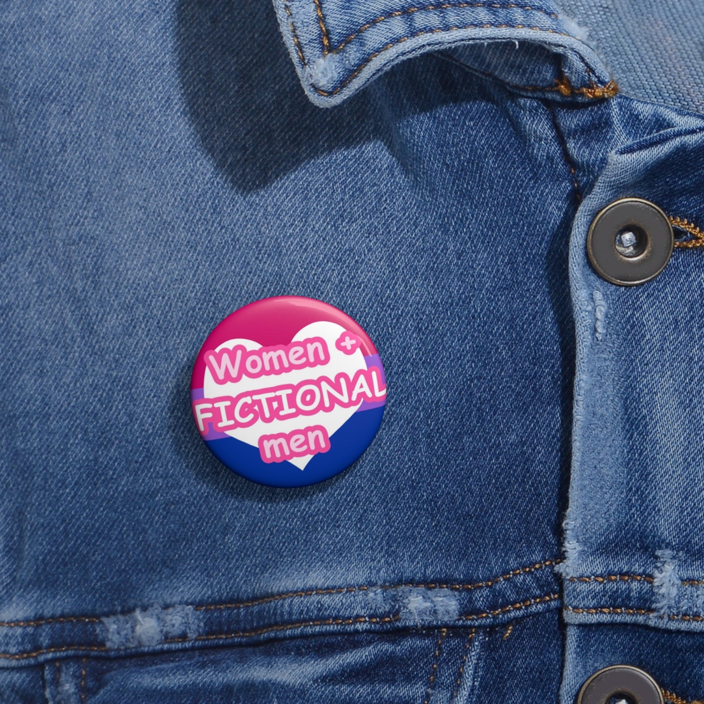 FICTIONAL Men Bi Pin Button
