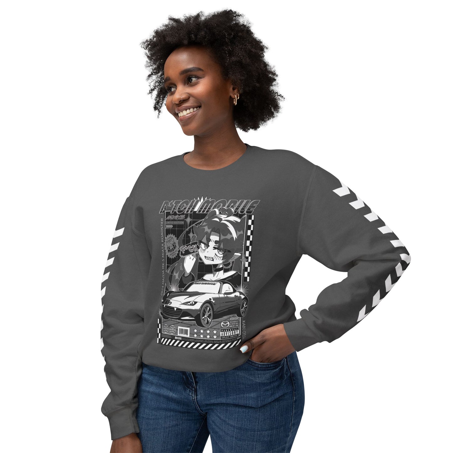 B*tch Mobile JDM Crewneck Sweatshirt