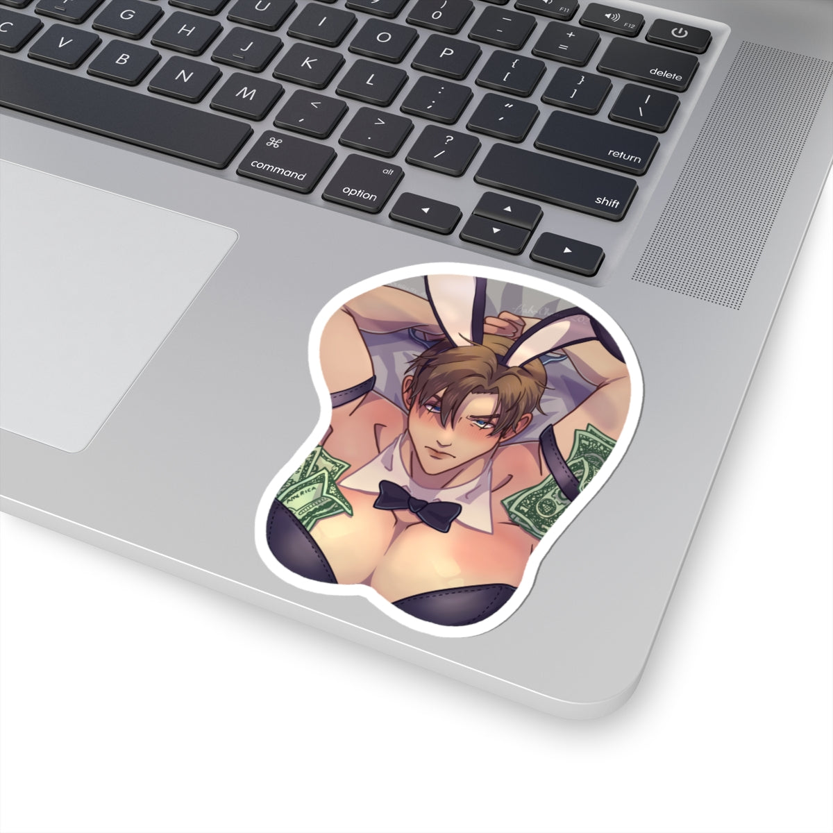 Leon Kennedy Bunny Suit Kiss-Cut Stickers