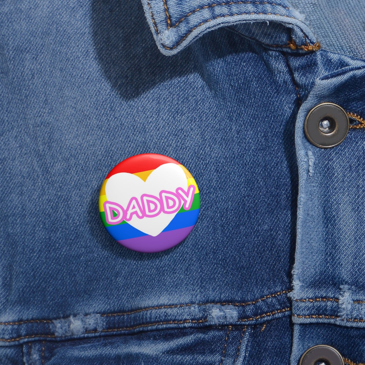 Daddy Pin Button