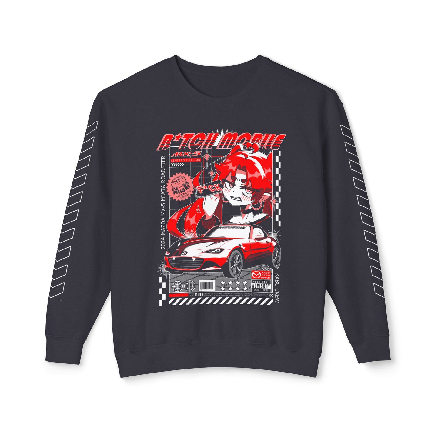 B*tch Mobile JDM Crewneck Sweatshirt