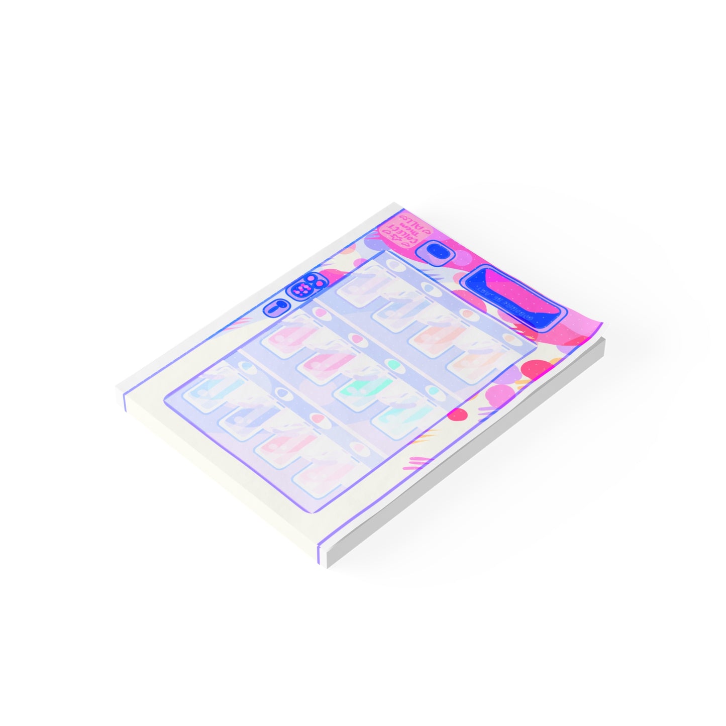 Japanese Vending Machine Notepad
