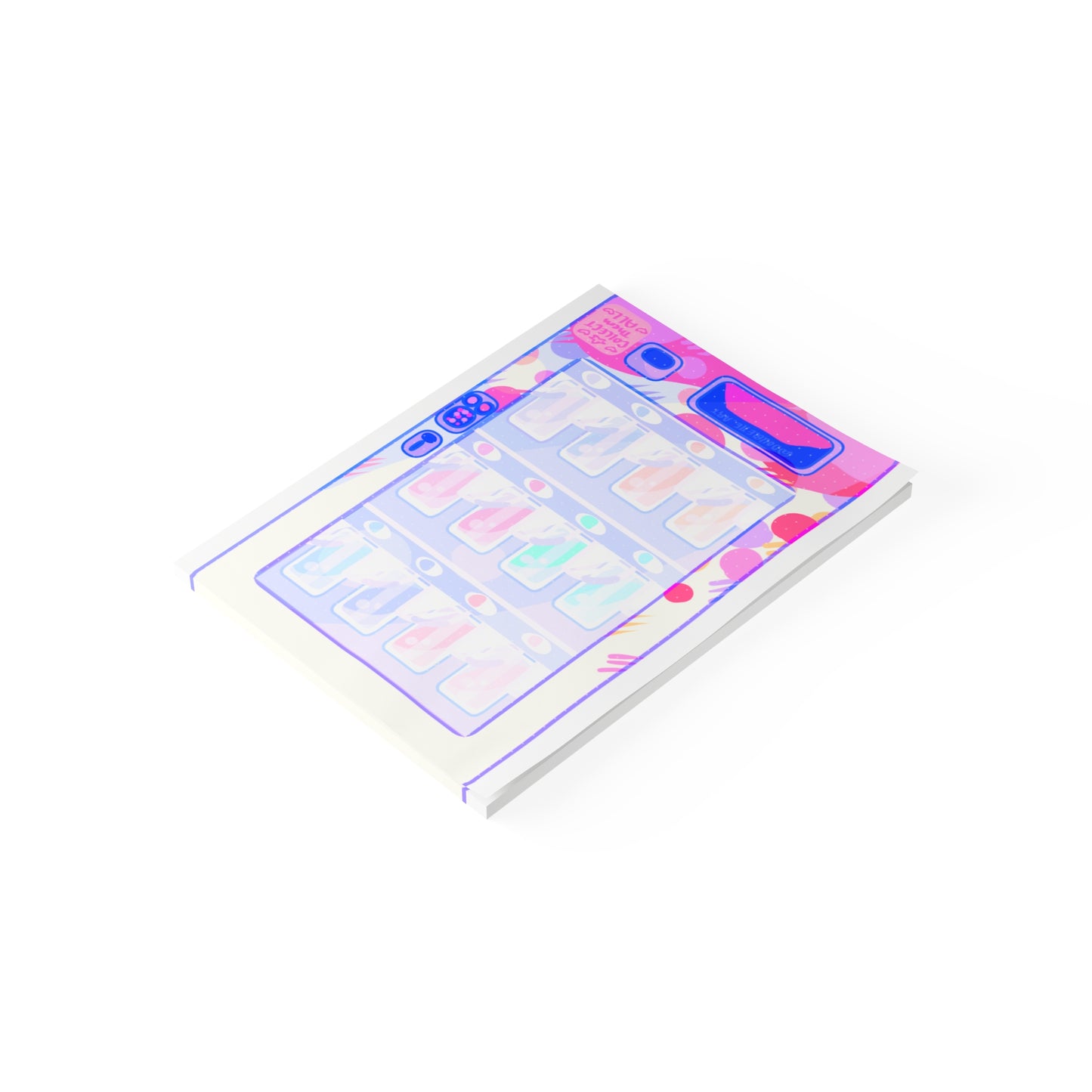 Japanese Vending Machine Notepad