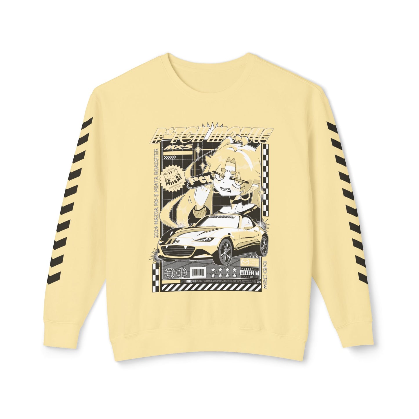 B*tch Mobile JDM Crewneck Sweatshirt