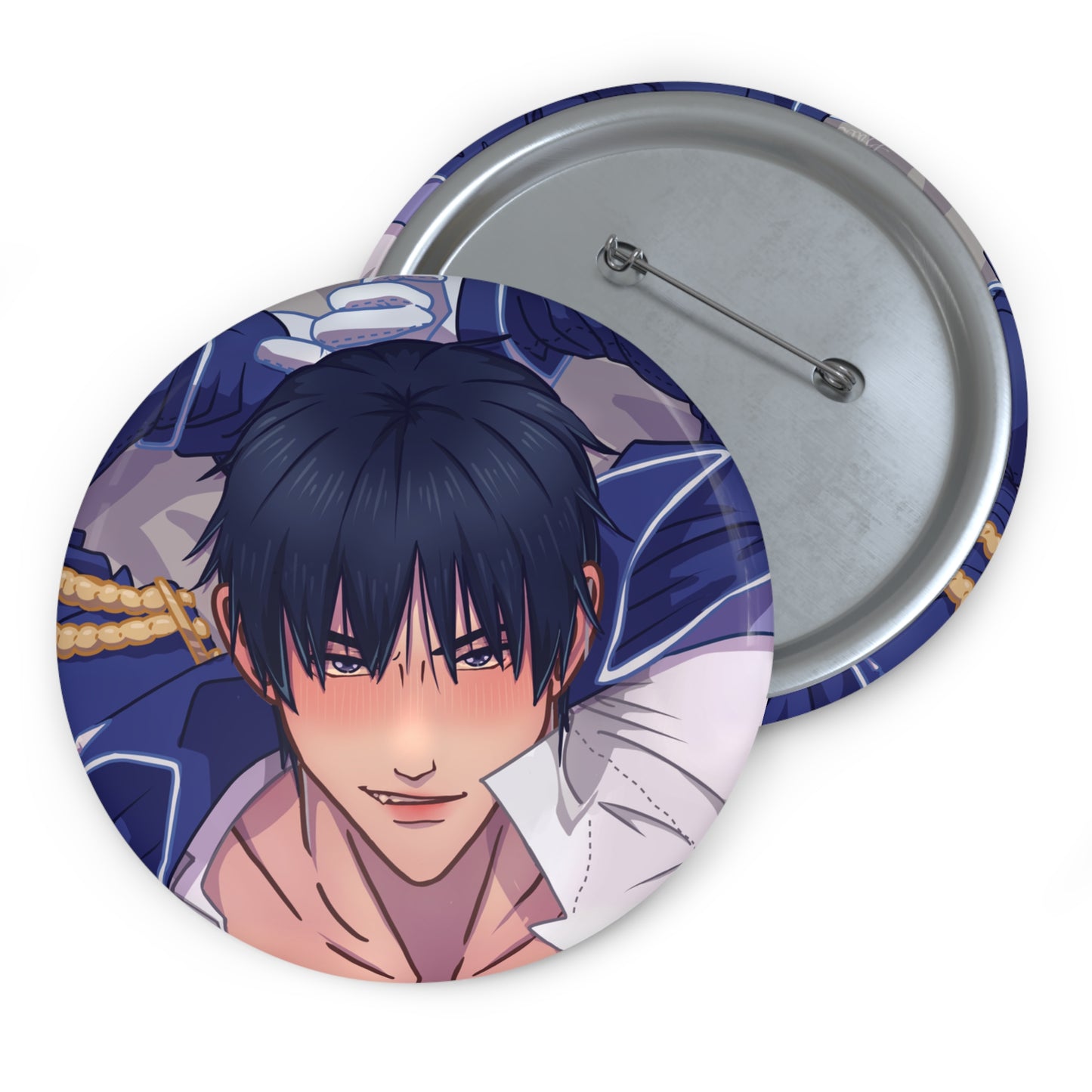 Roy Mustang Military Uniform Pin Botton