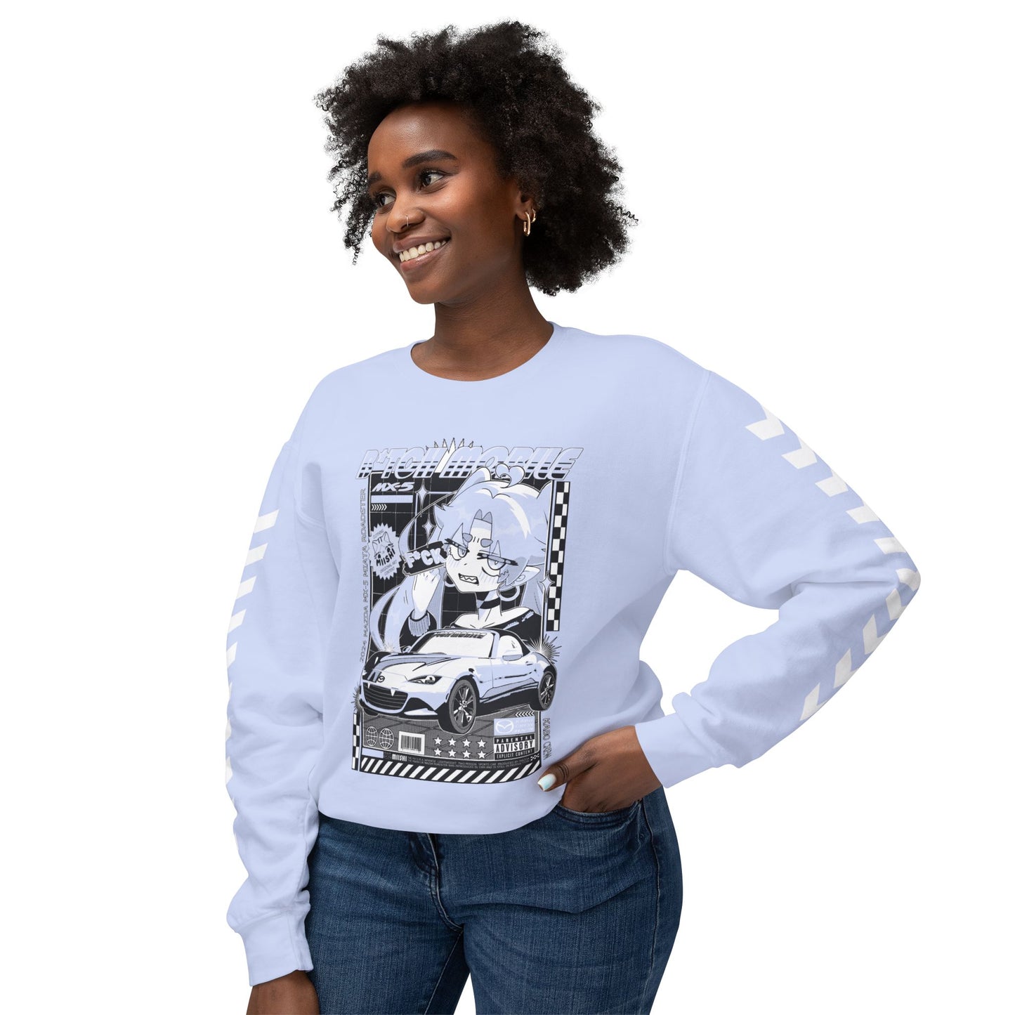 B*tch Mobile JDM Crewneck Sweatshirt