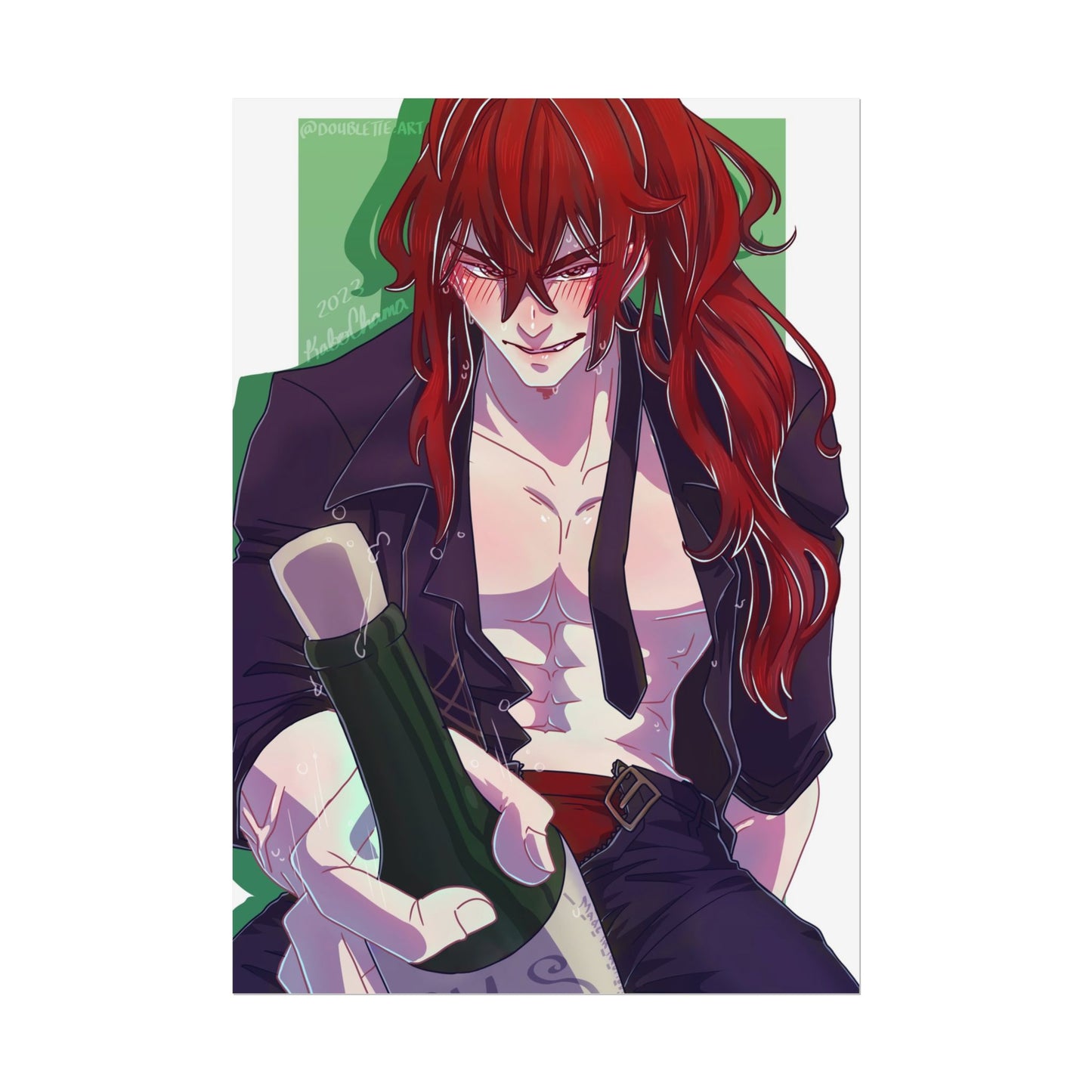 Spicy Wine Diluc Genshin Impact, Diluc Simp gifts, Diluc simp presents, Genshin Impact Lovers, Diluc Lovers, Diluc Presents, Diluc Gifts