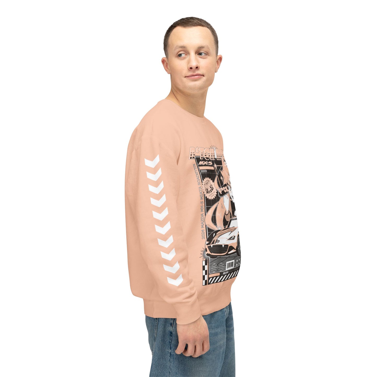 B*tch Mobile JDM Crewneck Sweatshirt