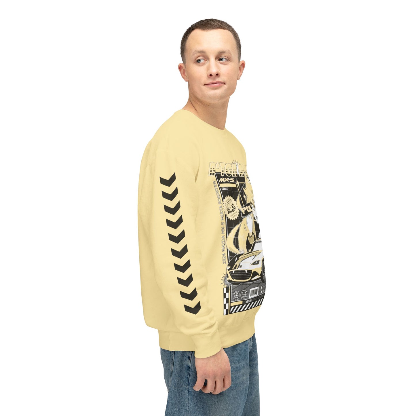 B*tch Mobile JDM Crewneck Sweatshirt