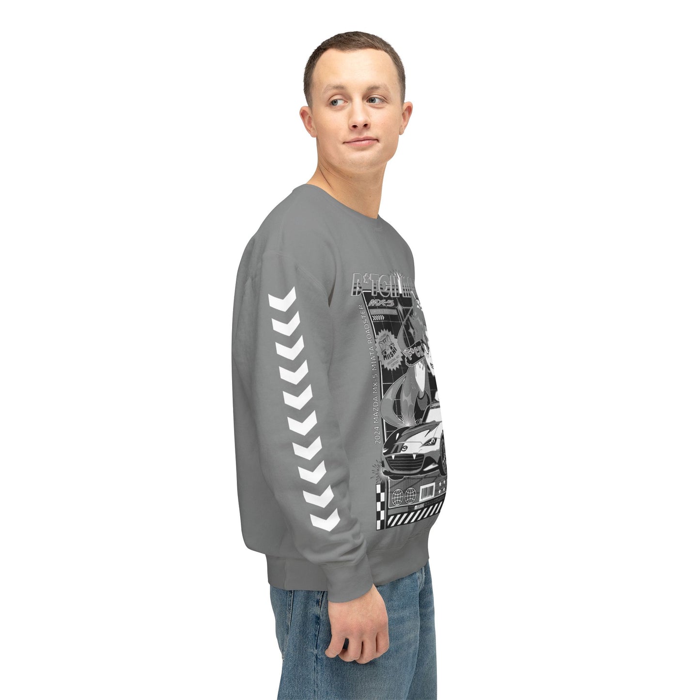 B*tch Mobile JDM Crewneck Sweatshirt