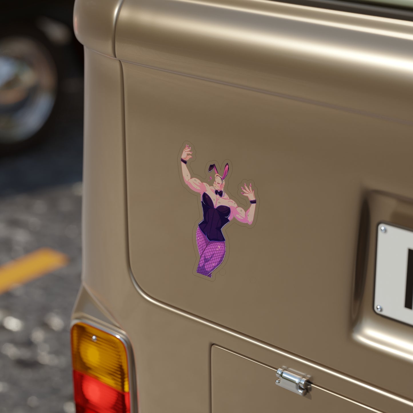 Major Armstrong Bunny Suit Transparent Decal