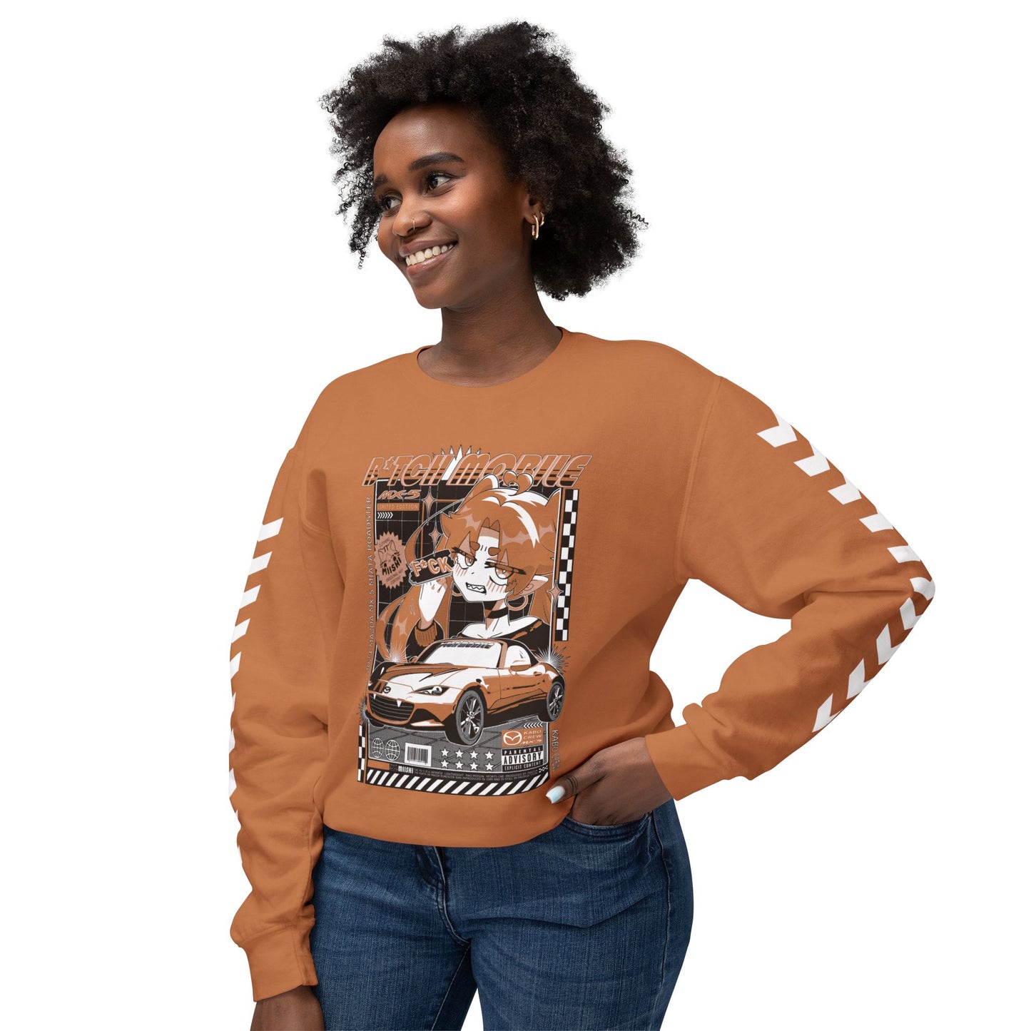 B*tch Mobile JDM Crewneck Sweatshirt