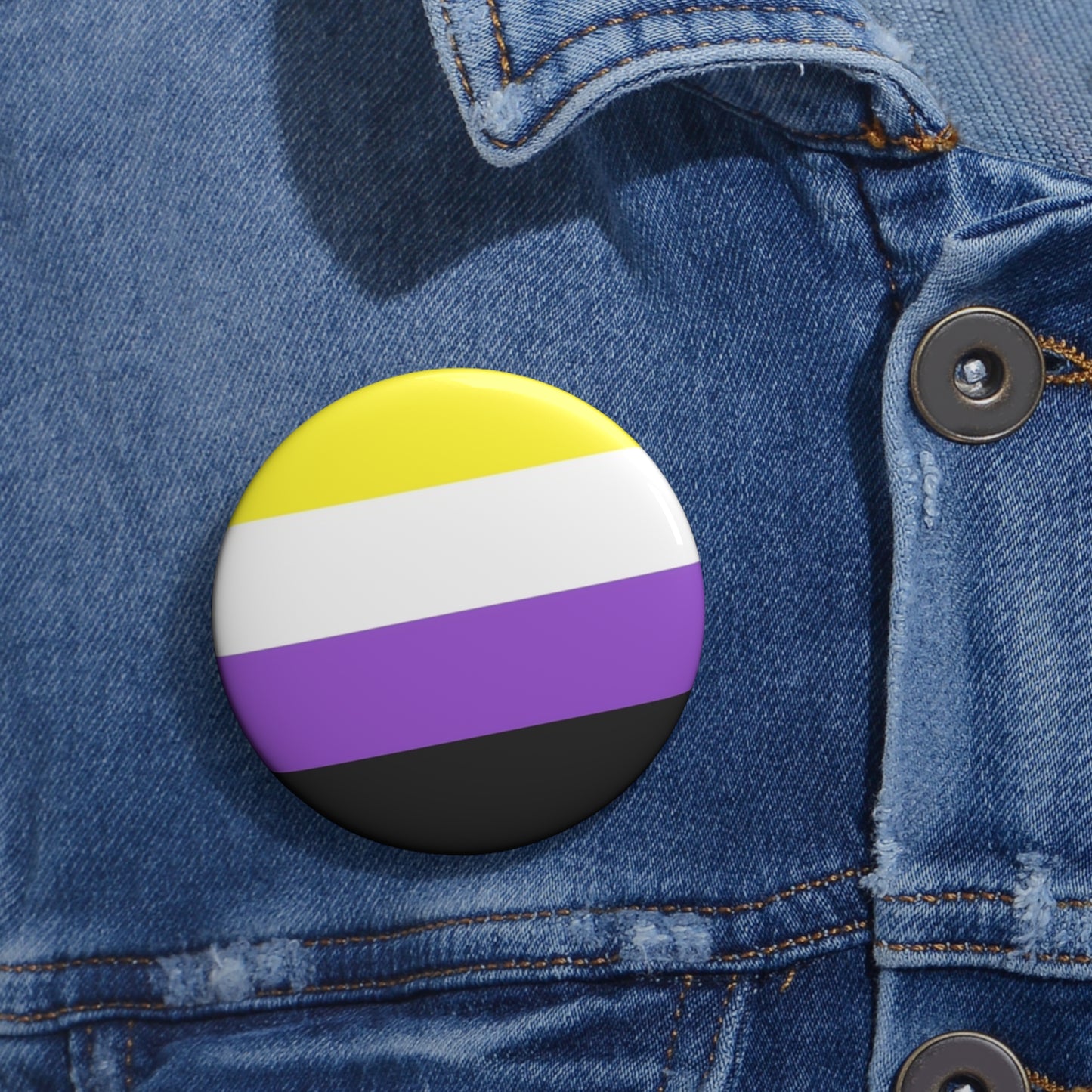Non-Binary Pin Button