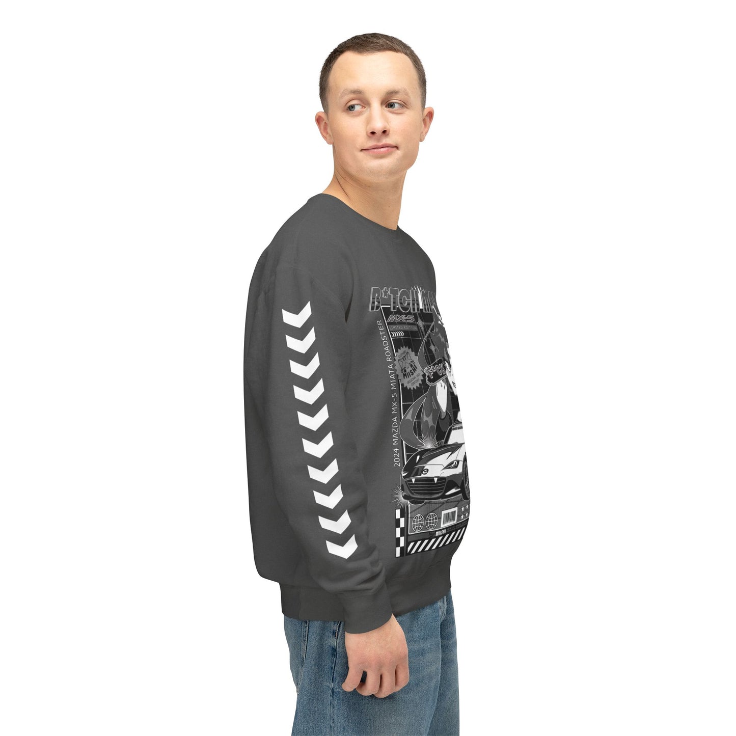 B*tch Mobile JDM Crewneck Sweatshirt