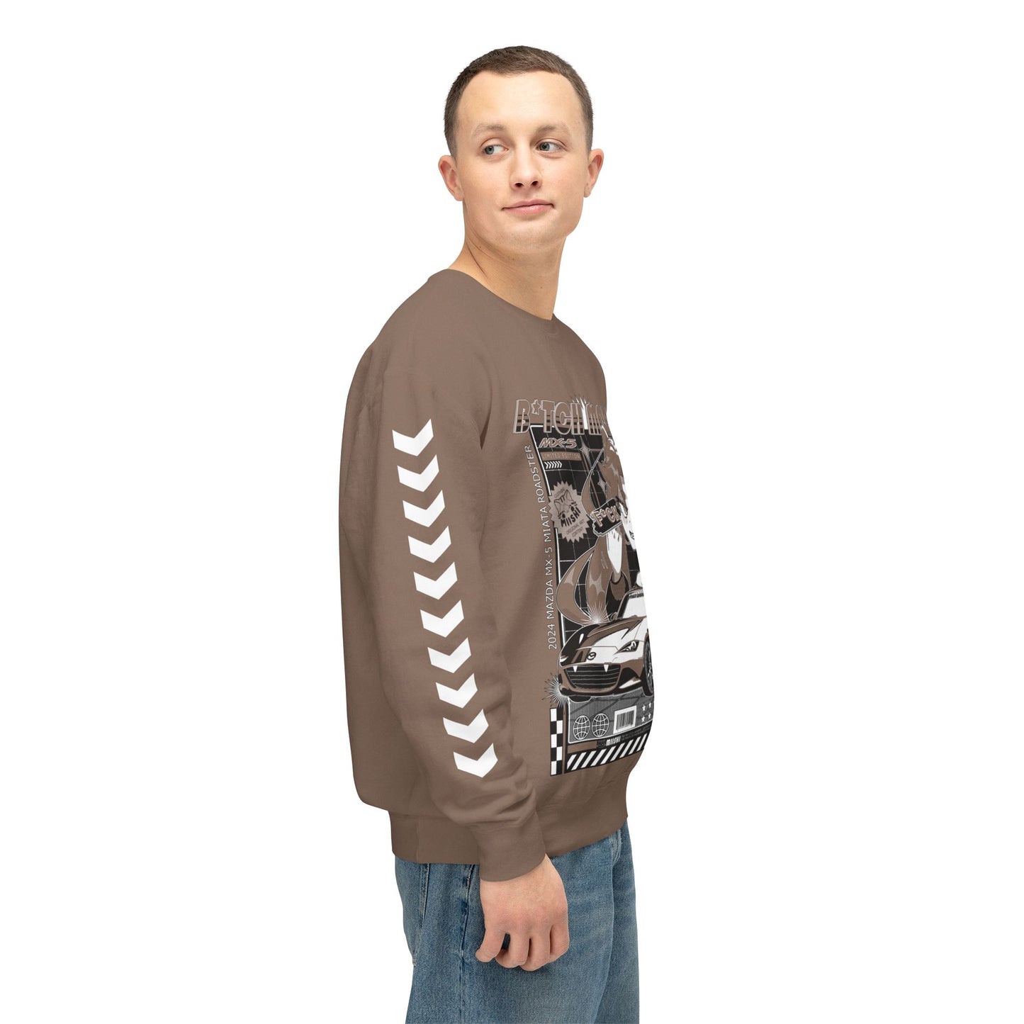 B*tch Mobile JDM Crewneck Sweatshirt