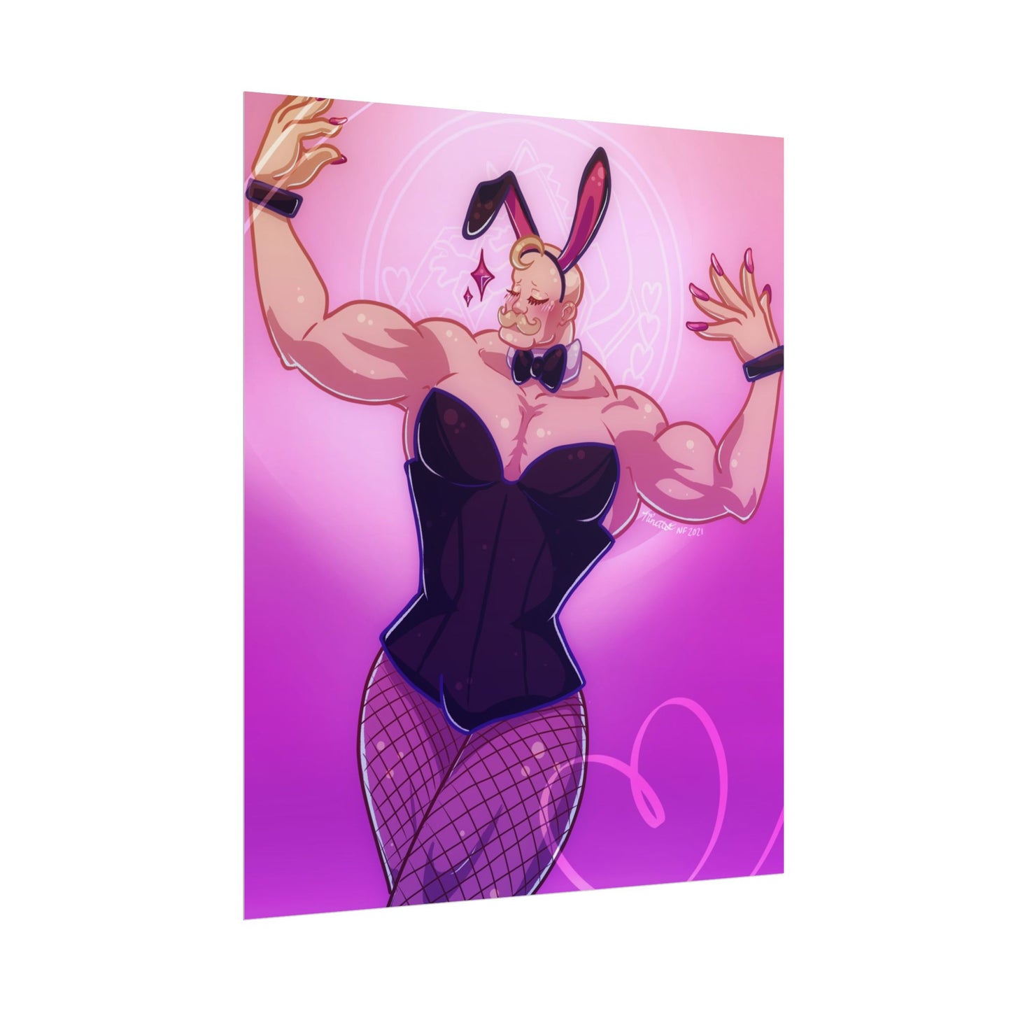 Major Armstrong Bunny Suit PRINT