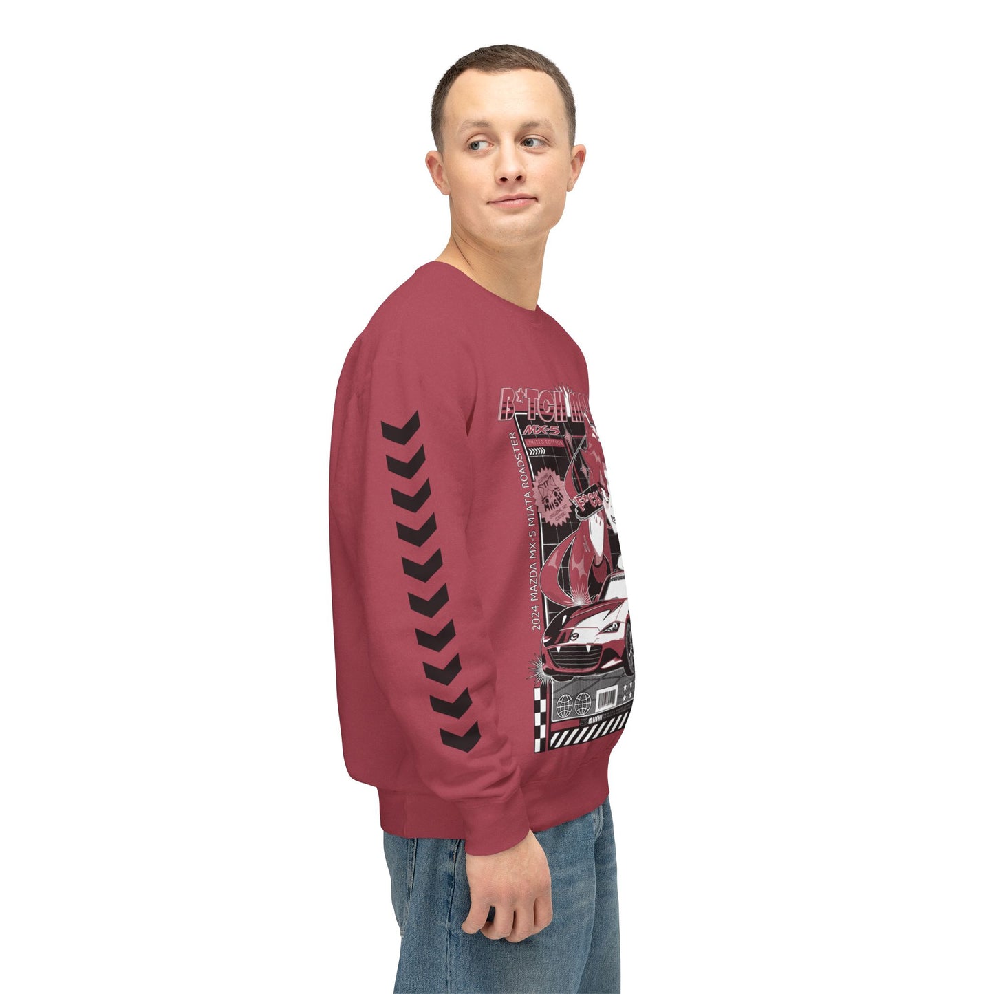 B*tch Mobile JDM Crewneck Sweatshirt