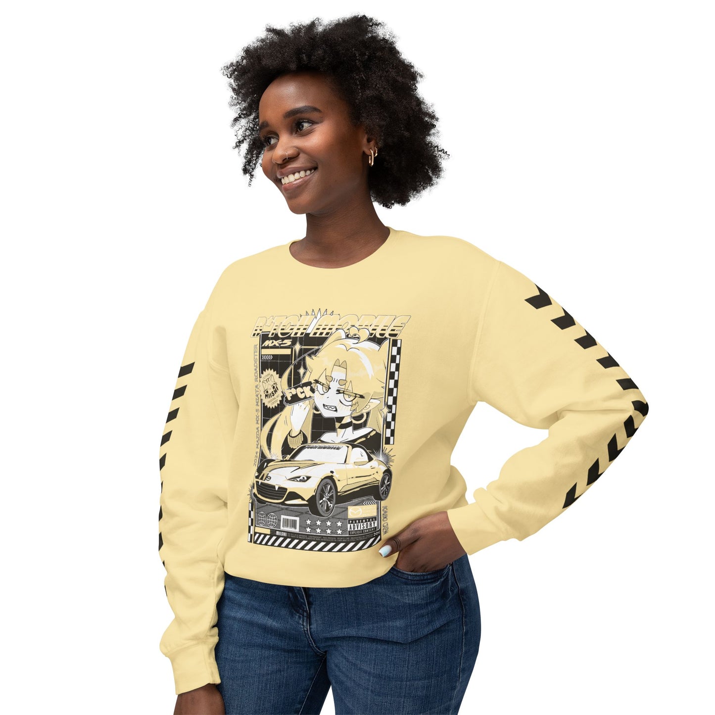 B*tch Mobile JDM Crewneck Sweatshirt