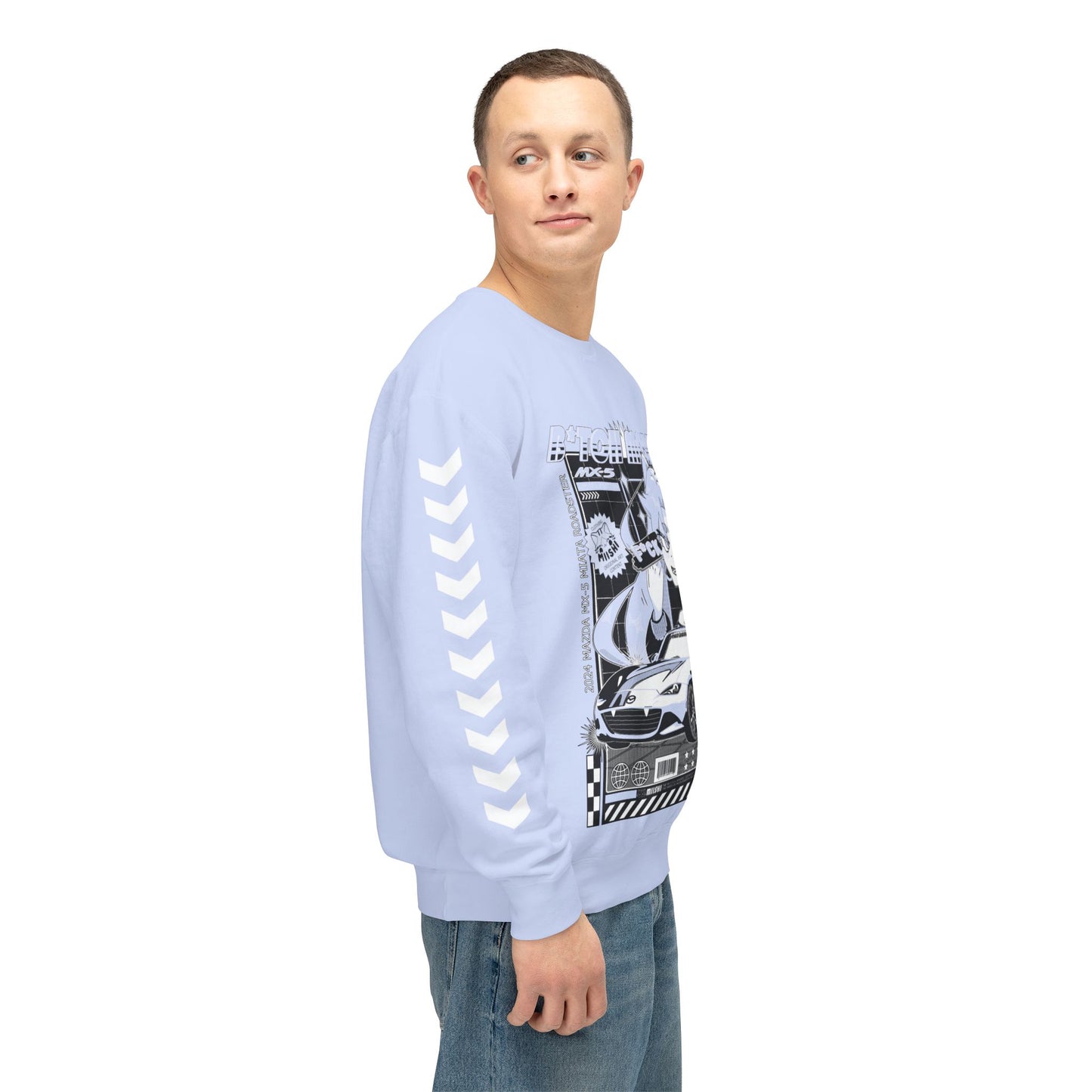 B*tch Mobile JDM Crewneck Sweatshirt