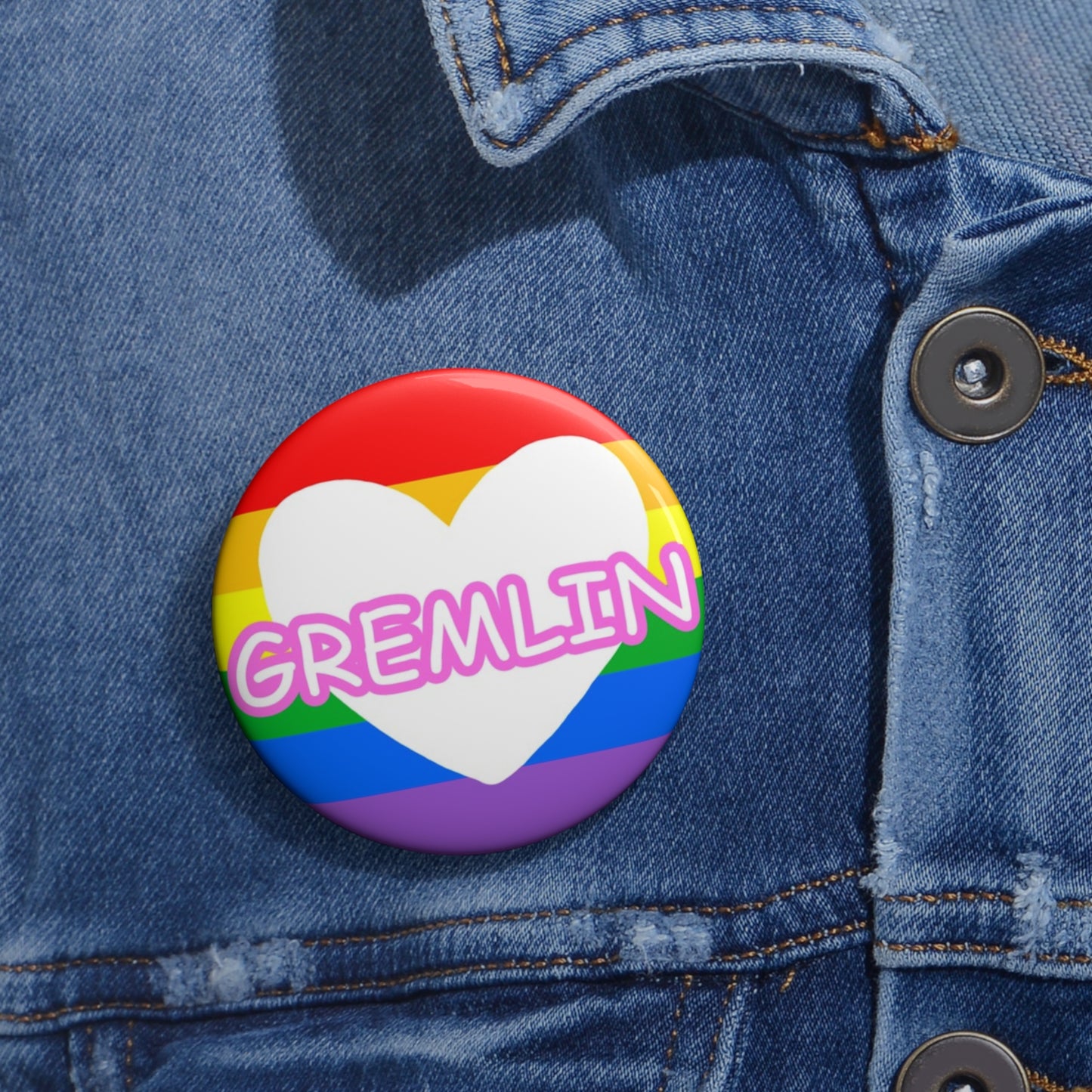 Gremlin Pin Button