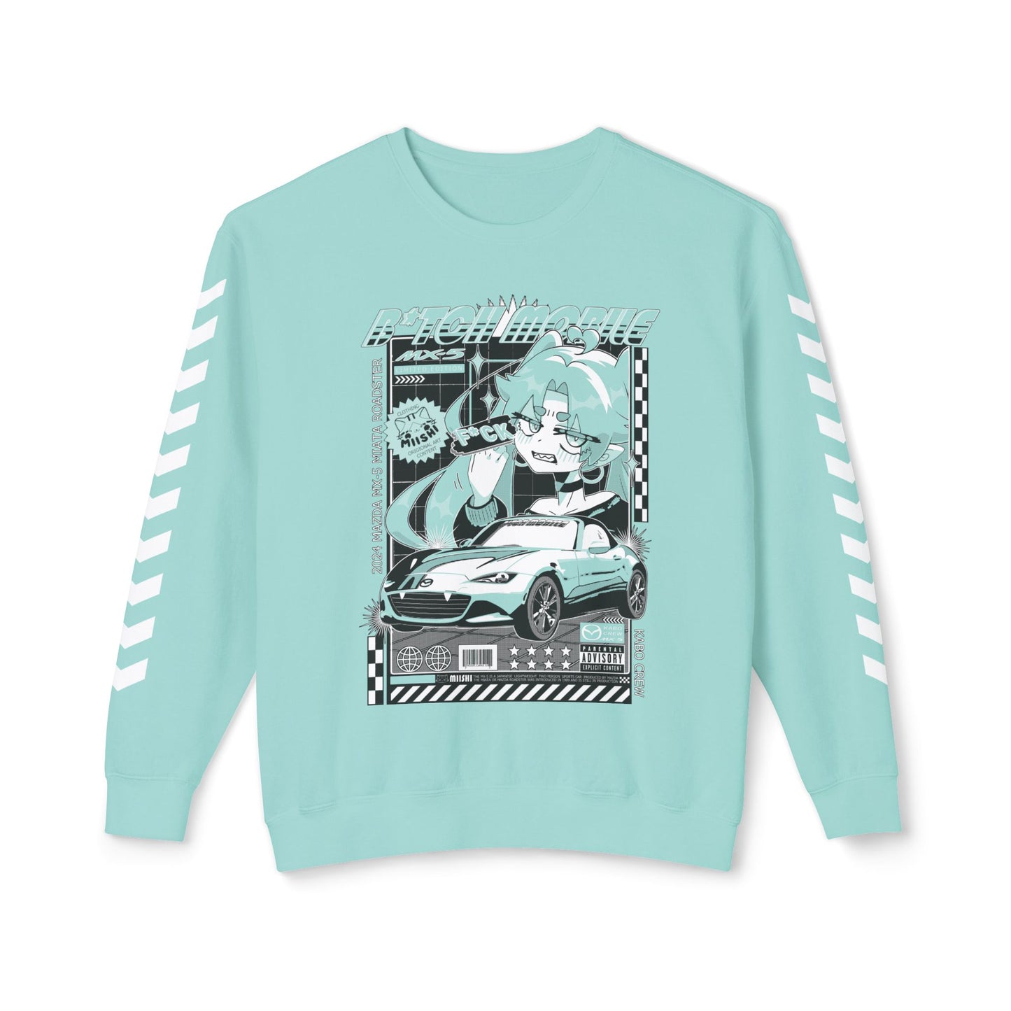 B*tch Mobile JDM Crewneck Sweatshirt