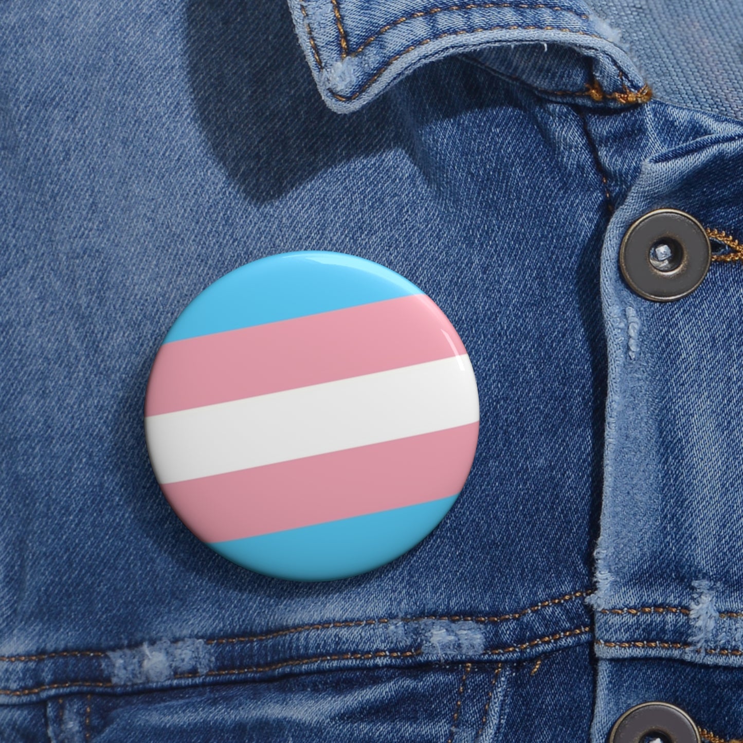 Trans Pin Button