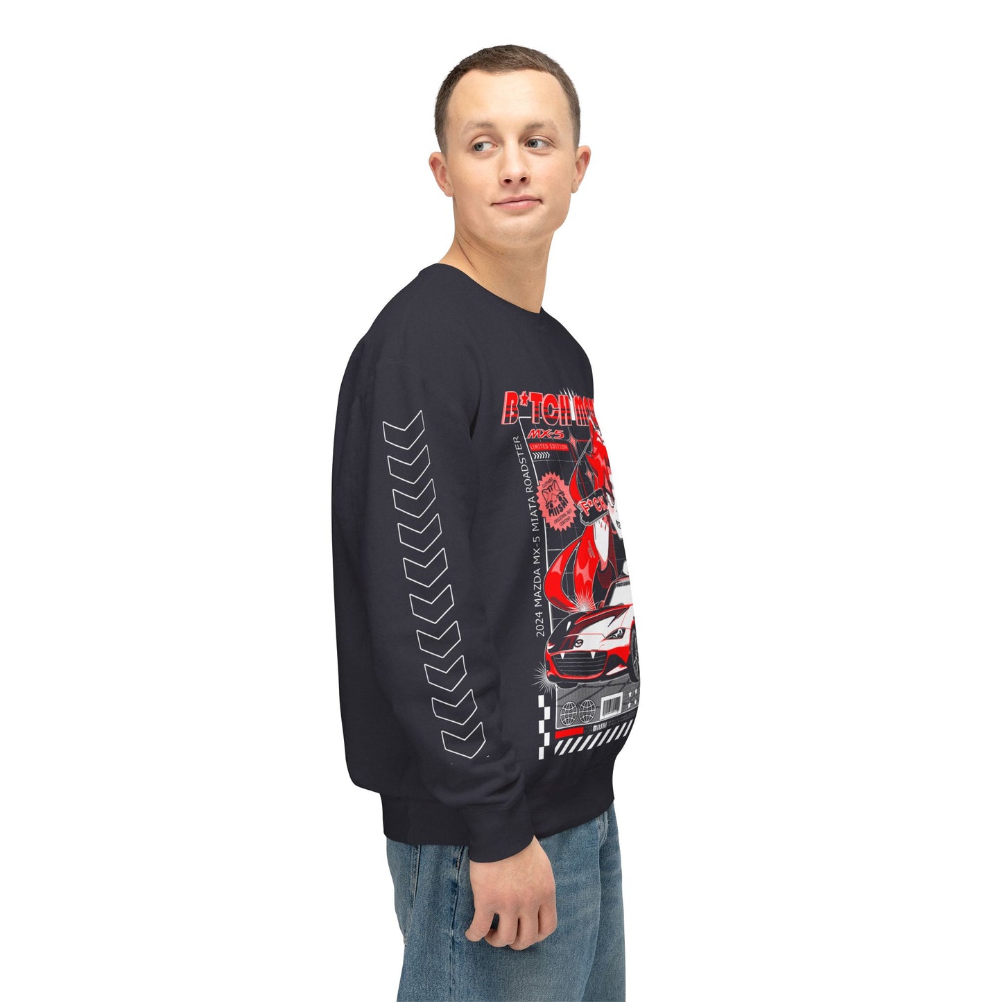 B*tch Mobile JDM Crewneck Sweatshirt