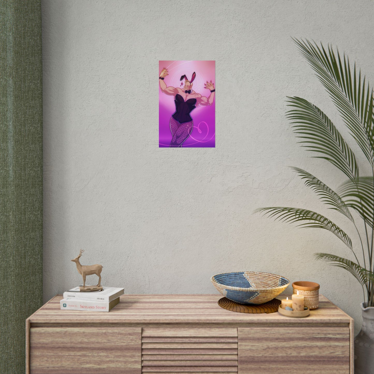 Major Armstrong Bunny Suit PRINT
